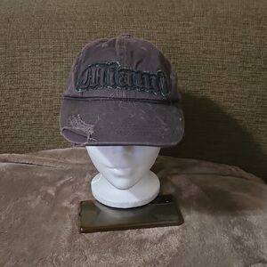 Distressed Miami Cap